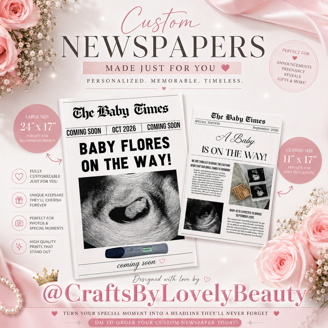 Custom Inspired Newspaper