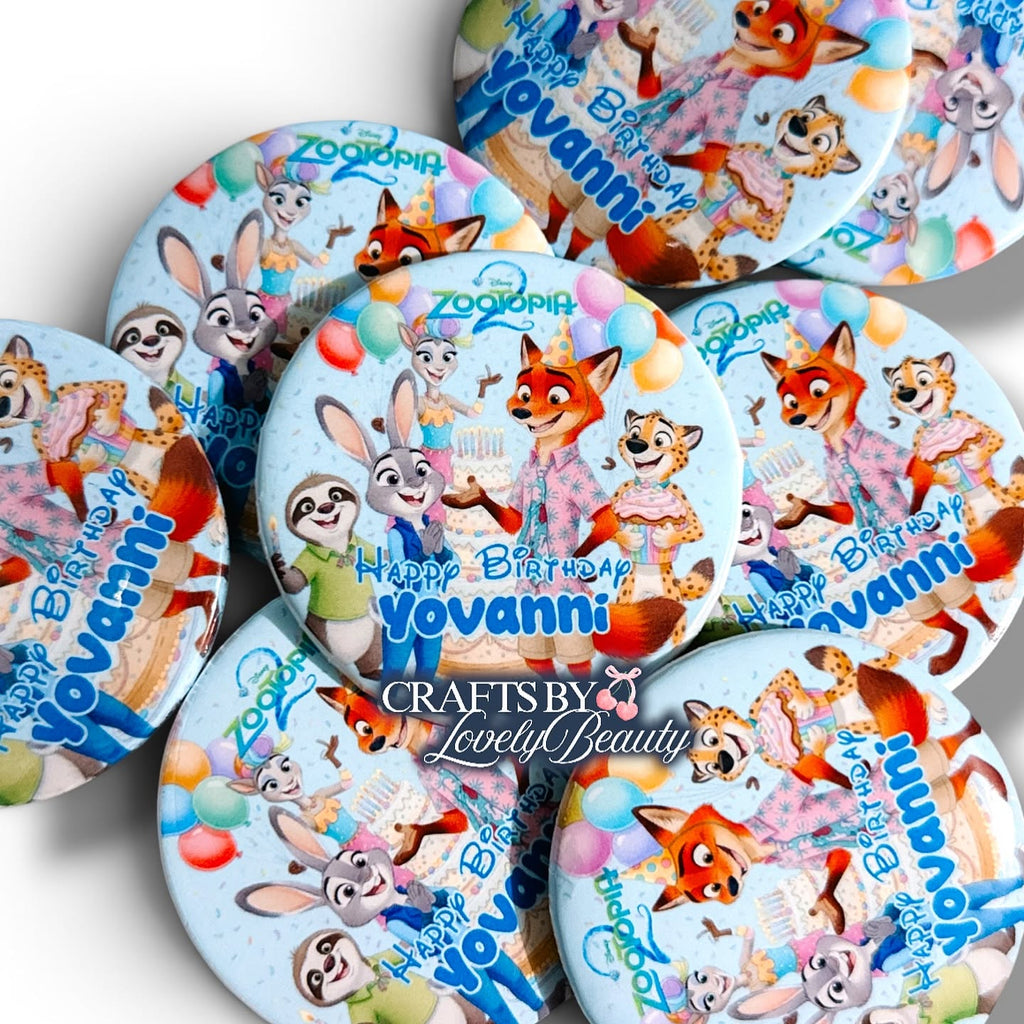 Custom Button Pins