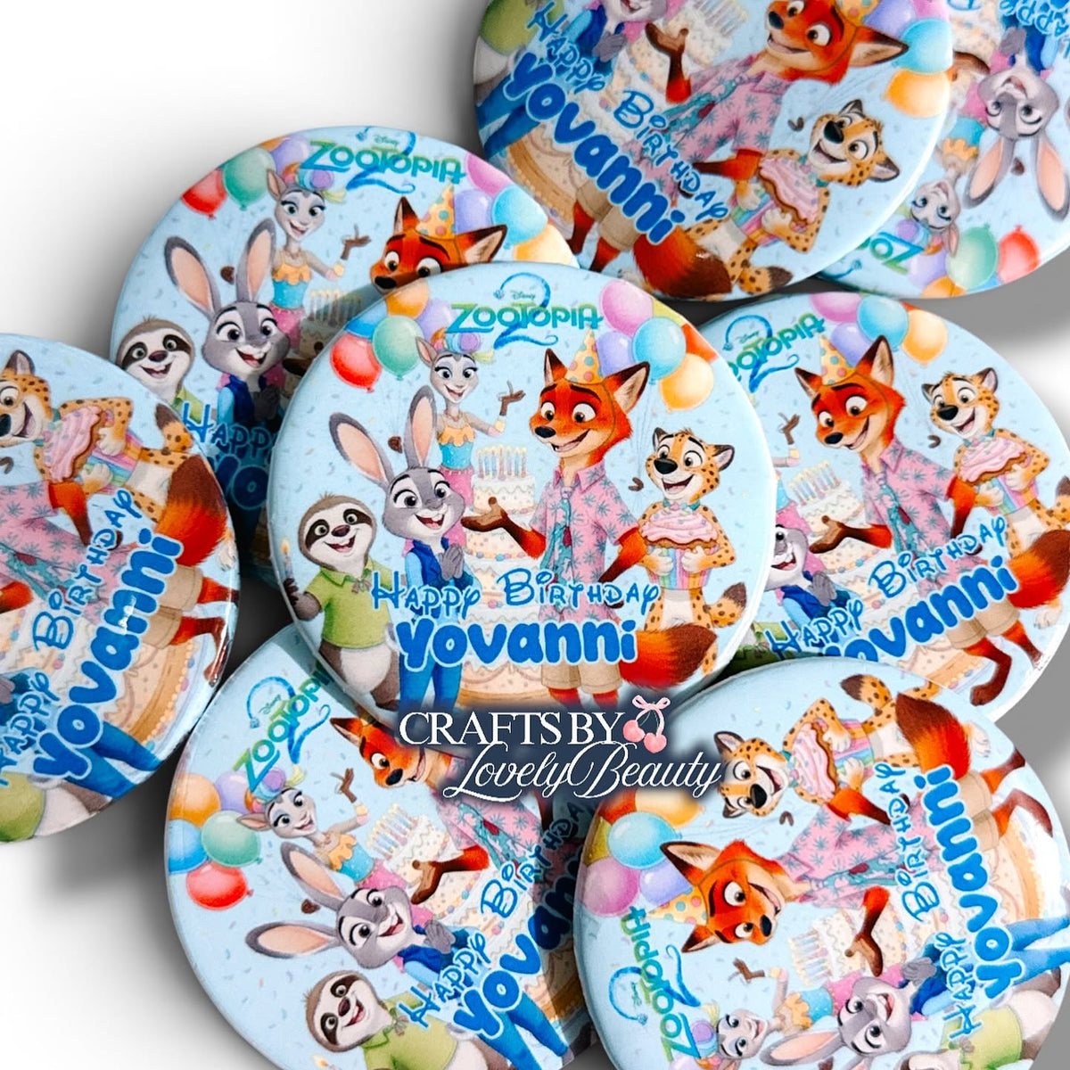 Custom Button Pins