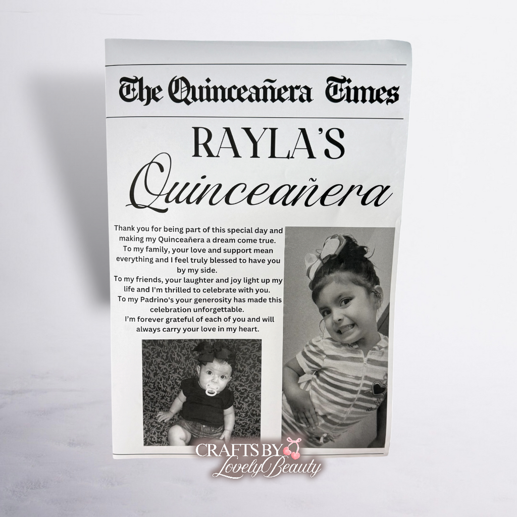 Custom Inspired Newspaper