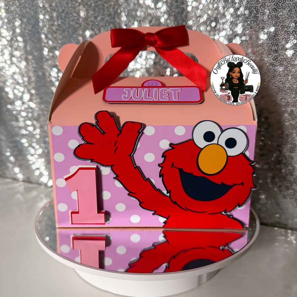 Elmo Girly Treat Boxes