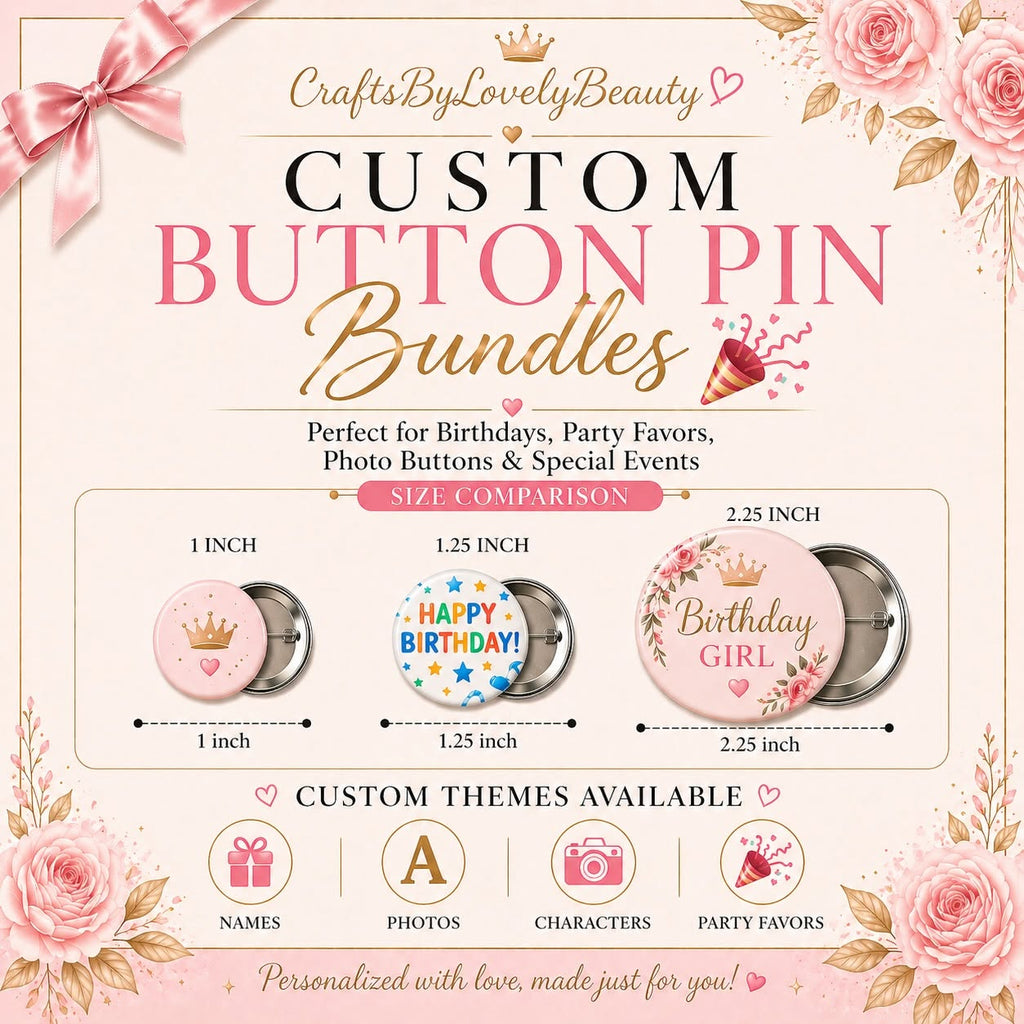 Custom Button Pins